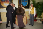 Burriana se vistió de gala para la cena homenaje a la reina fallera.