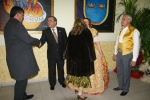 Burriana se vistió de gala para la cena homenaje a la reina fallera.