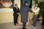 Burriana se vistió de gala para la cena homenaje a la reina fallera.