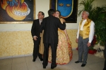 Burriana se vistió de gala para la cena homenaje a la reina fallera.