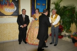Burriana se vistió de gala para la cena homenaje a la reina fallera.