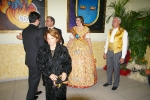 Burriana se vistió de gala para la cena homenaje a la reina fallera.