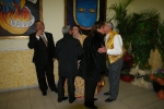 Burriana se vistió de gala para la cena homenaje a la reina fallera.