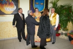 Burriana se vistió de gala para la cena homenaje a la reina fallera.