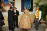 Burriana se vistió de gala para la cena homenaje a la reina fallera.