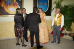 Burriana se vistió de gala para la cena homenaje a la reina fallera.