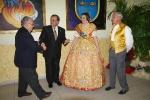 Burriana se vistió de gala para la cena homenaje a la reina fallera.