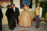 Burriana se vistió de gala para la cena homenaje a la reina fallera.