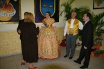 Burriana se vistió de gala para la cena homenaje a la reina fallera.