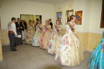 Burriana se vistió de gala para la cena homenaje a la reina fallera.