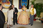 Burriana se vistió de gala para la cena homenaje a la reina fallera.