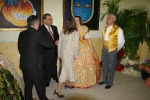 Burriana se vistió de gala para la cena homenaje a la reina fallera.