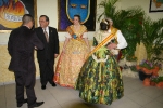 Burriana se vistió de gala para la cena homenaje a la reina fallera.
