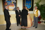 Burriana se vistió de gala para la cena homenaje a la reina fallera.