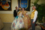 Burriana se vistió de gala para la cena homenaje a la reina fallera.