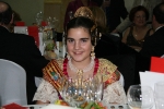 Burriana se vistió de gala para la cena homenaje a la reina fallera.