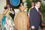 Burriana se vistió de gala para la cena homenaje a la reina fallera.