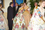 Burriana se vistió de gala para la cena homenaje a la reina fallera.