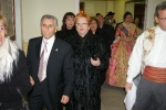 Burriana se vistió de gala para la cena homenaje a la reina fallera.