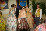 Burriana se vistió de gala para la cena homenaje a la reina fallera.