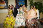 Burriana se vistió de gala para la cena homenaje a la reina fallera.