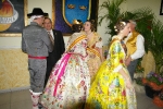 Burriana se vistió de gala para la cena homenaje a la reina fallera.