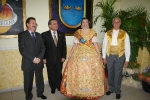 Burriana se vistió de gala para la cena homenaje a la reina fallera.