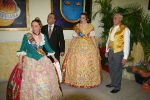 Burriana se vistió de gala para la cena homenaje a la reina fallera.