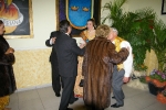 Burriana se vistió de gala para la cena homenaje a la reina fallera.