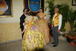 Burriana se vistió de gala para la cena homenaje a la reina fallera.