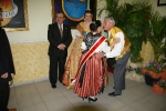 Burriana se vistió de gala para la cena homenaje a la reina fallera.