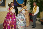 Burriana se vistió de gala para la cena homenaje a la reina fallera.