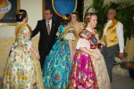 Burriana se vistió de gala para la cena homenaje a la reina fallera.