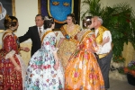 Burriana se vistió de gala para la cena homenaje a la reina fallera.