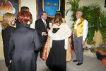 Burriana se vistió de gala para la cena homenaje a la reina fallera.