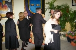 Burriana se vistió de gala para la cena homenaje a la reina fallera.
