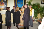 Burriana se vistió de gala para la cena homenaje a la reina fallera.