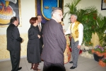 Burriana se vistió de gala para la cena homenaje a la reina fallera.