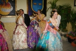 Burriana se vistió de gala para la cena homenaje a la reina fallera.