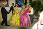 Burriana se vistió de gala para la cena homenaje a la reina fallera.