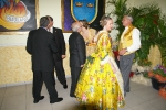 Burriana se vistió de gala para la cena homenaje a la reina fallera.