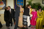 Burriana se vistió de gala para la cena homenaje a la reina fallera.