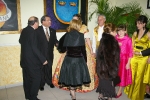 Burriana se vistió de gala para la cena homenaje a la reina fallera.