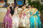 Burriana se vistió de gala para la cena homenaje a la reina fallera.