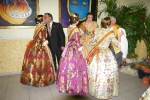 Burriana se vistió de gala para la cena homenaje a la reina fallera.