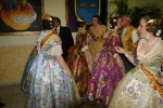 Burriana se vistió de gala para la cena homenaje a la reina fallera.