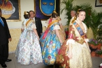 Burriana se vistió de gala para la cena homenaje a la reina fallera.