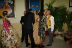 Burriana se vistió de gala para la cena homenaje a la reina fallera.
