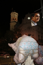 Las primeras fallas salen a la calle.