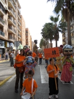 Els Gegants i Cabuts participen en la Cercavila de la Conquesta de la Vall d\'Uixó